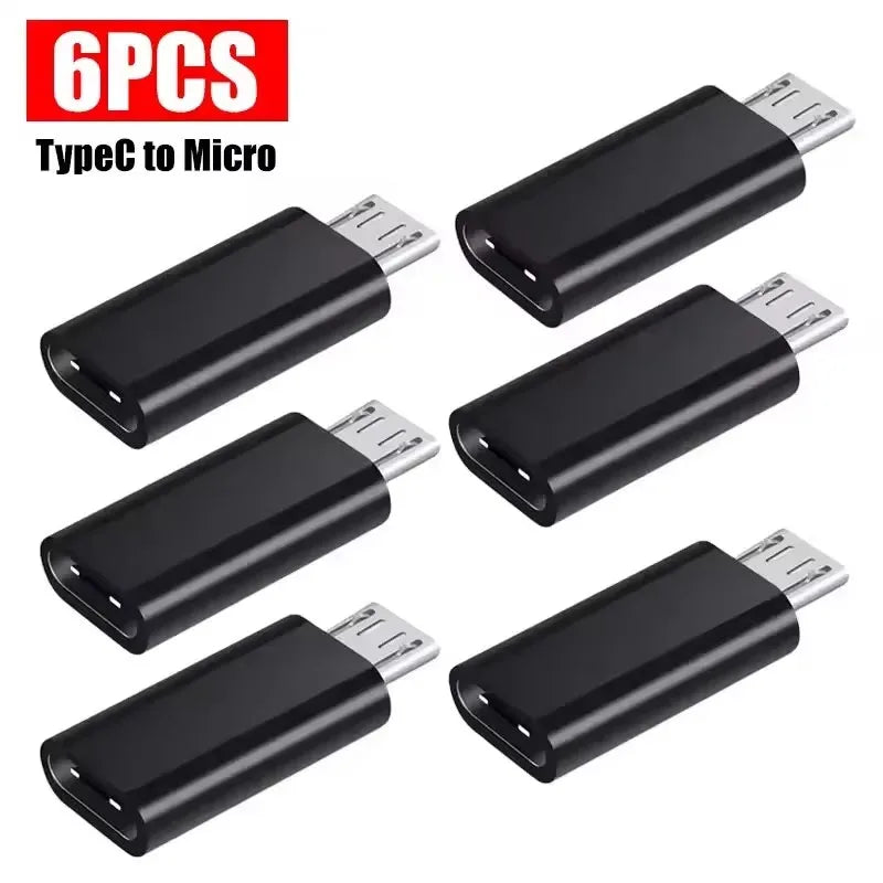 USB Type-C Adapter Type C To Micro USB Female To Male Converters For Xiaomi Samsung Charger Data Cable USBC USB C Adapter