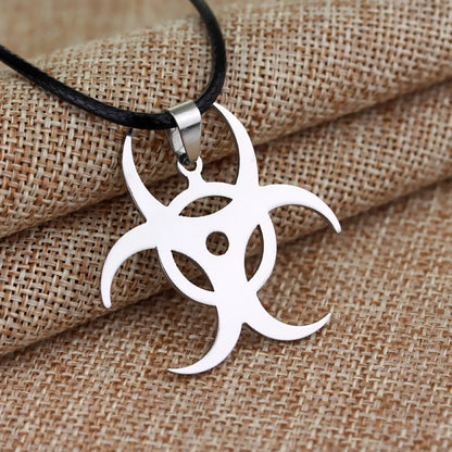 Residents Evils Pendant Necklace for Men Women Corporation Symbol Chain Necklace Fans Cosplay Party Jewelry Accessories Gift