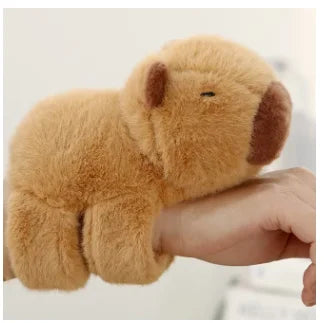 Animal Capybara Fox Wristband Plush Doll Toys Soft Wrist Band Christmas Gifts