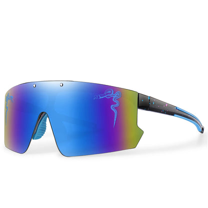 Fashion Shades Windproof Sports Flip On Eyewear UV400 MTB Goggles for Outdoor Cycling Running Unisex Party Sunglasses