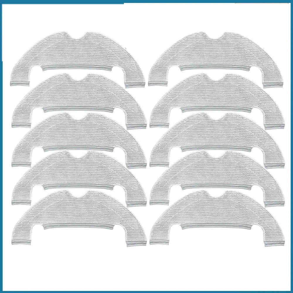 Mop Cloth For Xiaomi Robot Vacuum X10 For Dreame Z10 Pro Wipes Rags Vacuum Cleaner Spare Parts