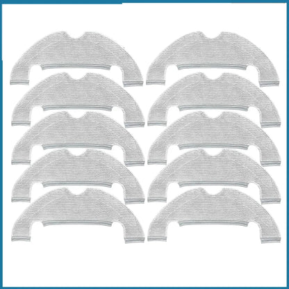 Mop Cloth For Xiaomi Robot Vacuum X10 For Dreame Z10 Pro Wipes Rags Vacuum Cleaner Spare Parts
