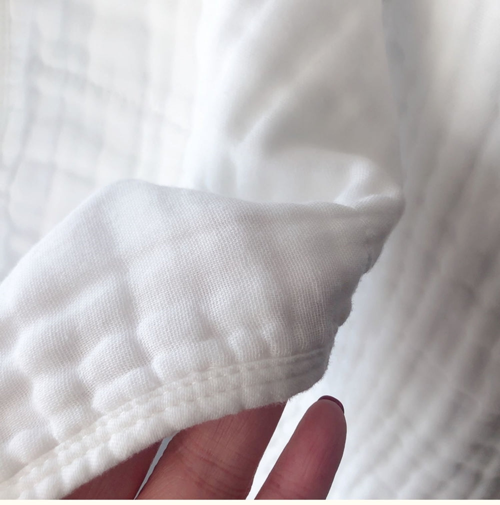 Large Muslin Burp Cloths Hand Washcloths for Baby Extra Absorbent and Soft Boys & Girls Milk Spit Up Rags for Newborn Registry