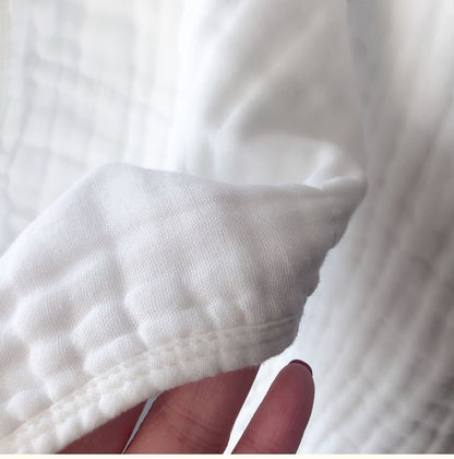 Large Muslin Burp Cloths Hand Washcloths for Baby Extra Absorbent and Soft Boys & Girls Milk Spit Up Rags for Newborn Registry
