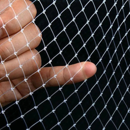Outdoor 40/50/60/70/80cm Double Line Braided Mesh Fishing Landing Net Fishing Mesh Hole for Bass Trout Catch Luring Accessories