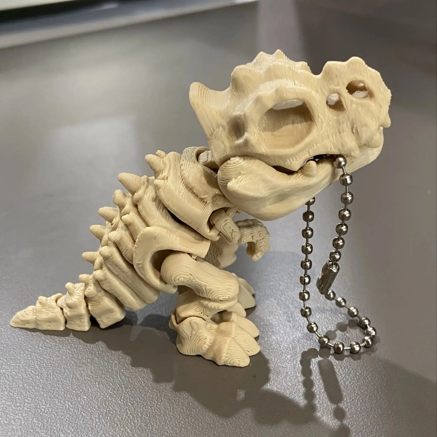 Tyrannosaurus rex model statue, decoration&children's birthday dinosaur gift, car suspension decoration