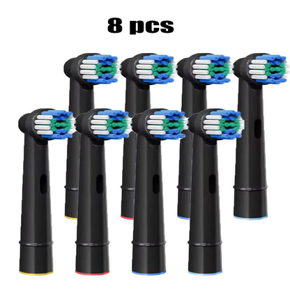 4/12/16/20 Pcs Electric Toothbrush Replacement Brush Heads Compatible with Oral-B Braun Professional - Soft Bristles Dental Care