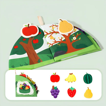Children's Fabric Books, Book Baby Toys, Educational and Stimulating for Children, Parent-Child Interaction Toys