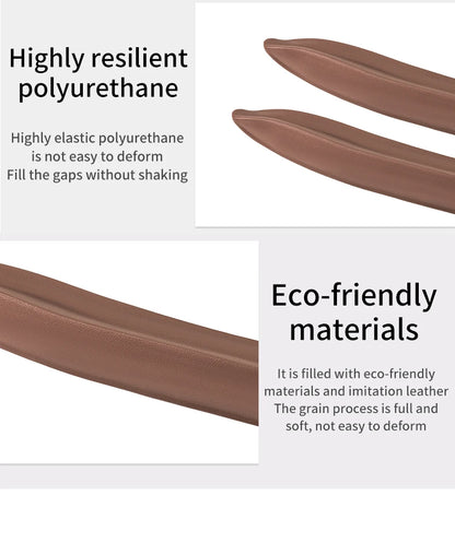 Plug-In Car Seat Gap Filler Elastic EVA Car Seat Crevice Filling Strip Universal Seat Blocker Prevent Dropping Car Accessories