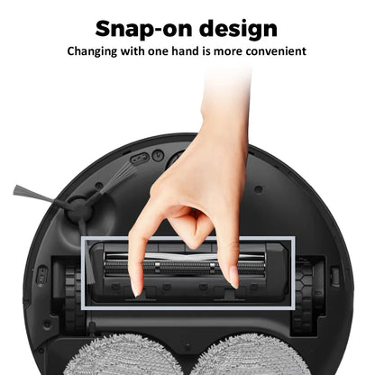 Main Rolling Brush Cover For Dreame X40 X40 Pro X40Ultra D20 Ultra S30 X30 X30 Ultra X30Pro Robot Vacuum Rubber Brush Cover Part
