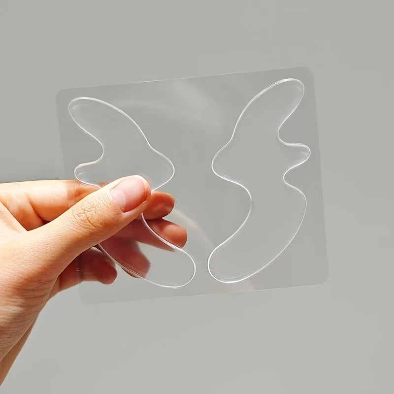 Reusable Silicone Facial Patches for Smile Lines & Chin Anti-Wrinkle Skin Lifting Overnight Facial Patches Reduce Fine Lines