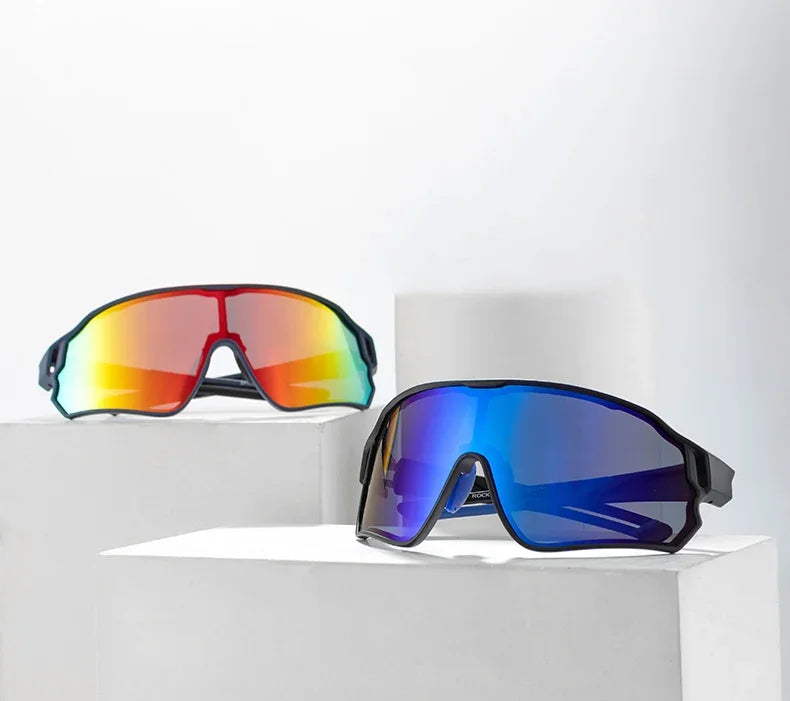 ROCKBROS Cycling Polarized Glasses MTB Road Bike Sunglasses UV400 Bicycle Sun Protection Light Unisex Bike Sports Equipment