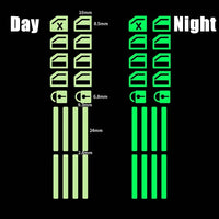 18PCS Green