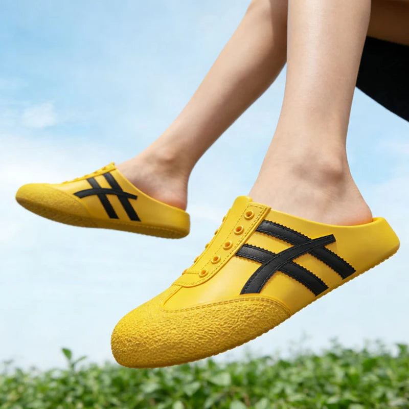Fashion Design Eva Birken Slippers Women Lightweight Closed Toe Non Slip Beach Clogs Shoes Woman Soft Flat Sole Mules Slippers