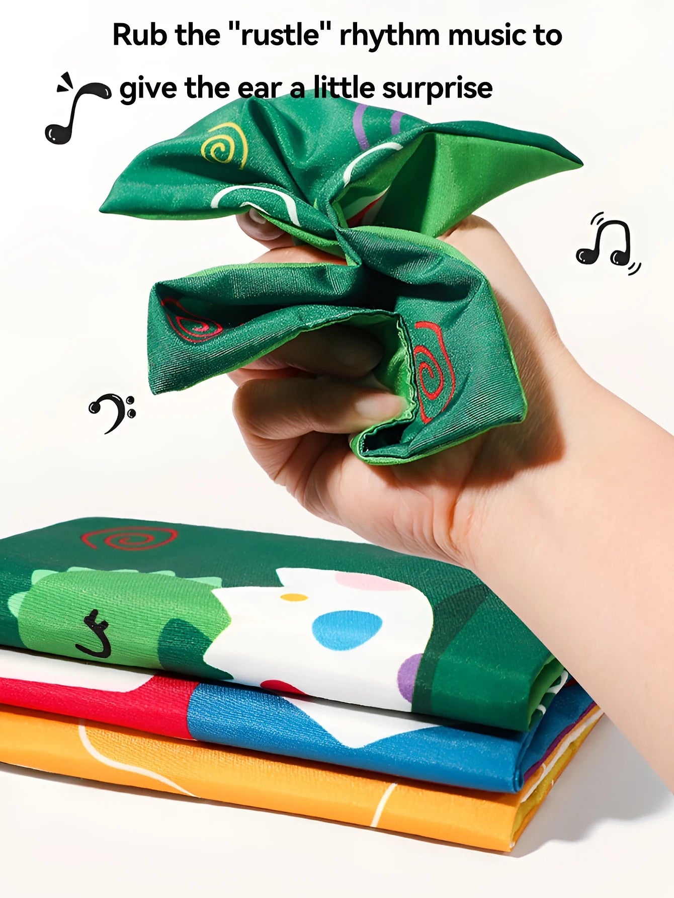 Newborn baby toy - Simulated tissue box with realistic tissue pull-out for early education