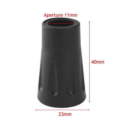 Anti-Slip Hiking Sticks with Cap Protection Cap Pointe De Canne De Marche Cushioning Tips 6/12 Pieces Escalade