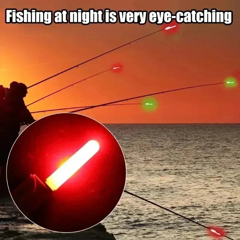 LED Removable Waterproof Fishing Electronic Rod Luminous Stick Light CR425 Battery Float Tackle Night Rock Fishing Accessorie
