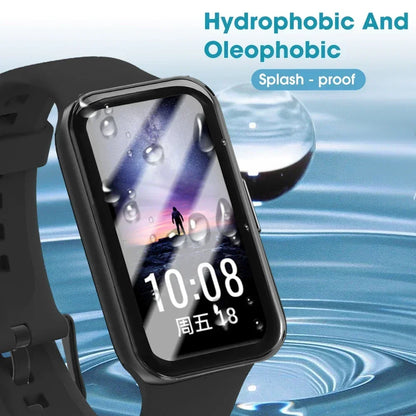 Curved Film for Xiaomi Mi Band8 Active Screen Protector Anti-scratch Full Cover Protective Film for Mi Band 9 Active Not Glass