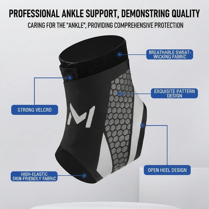 1Pcs Ankle Protectors Running Joint Strain Ankle Wear Tear Anti-fracture Ankle Protector Basketball Soccer Men Women