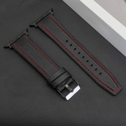 Leather Band Strap for Apple Watch Band Ultra 3 49mm 11 10 9 8 7 46 45 41mm High Quality for IWatch Series 6SE54 44 40mm Correa