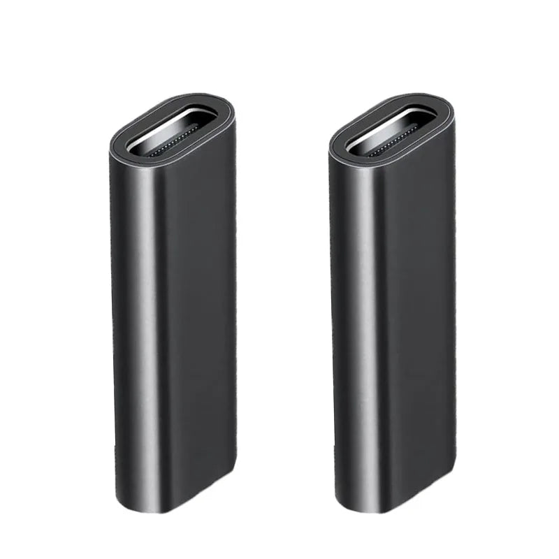USB C Female to Female Adapter USB C 3.1 Coupler for Connecting Two Type C Cable, for Phone Tablet and Extension Connecto