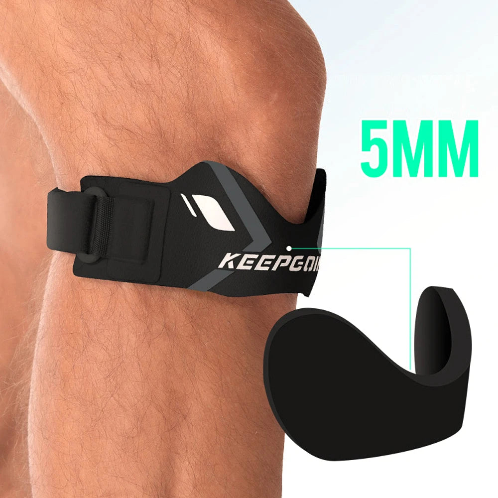 1PCS Patella Knee Strap Band for Knee Pain Knee Support Patella Stabilizer Braces Tendon Ergonomic Pad