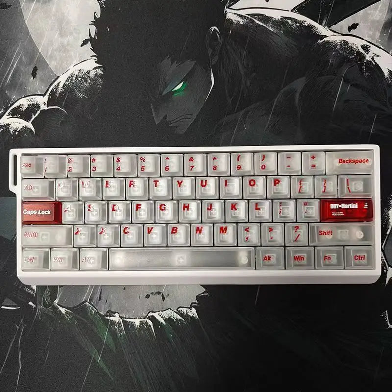 NEW H60 Aluminum Alloy Case Custom CNC Mechanical Keyboard Shell for Wooting MAD60 AULA WIN66 GATERON GT60 Magnetic Keyboard