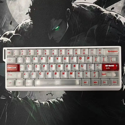 NEW H60 Aluminum Alloy Case Custom CNC Mechanical Keyboard Shell for Wooting MAD60 AULA WIN66 GATERON GT60 Magnetic Keyboard