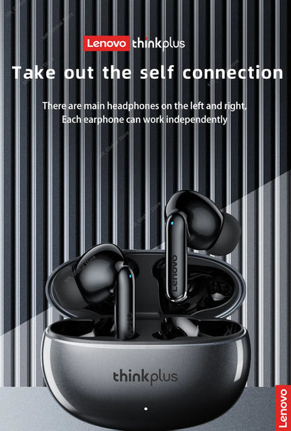 Original Lenovo XT88 TWS Wireless Earphones Bluetooth 5.3 Dual MIC Stereo Noise Reduction Bass HIFI Touch Control Earbuds