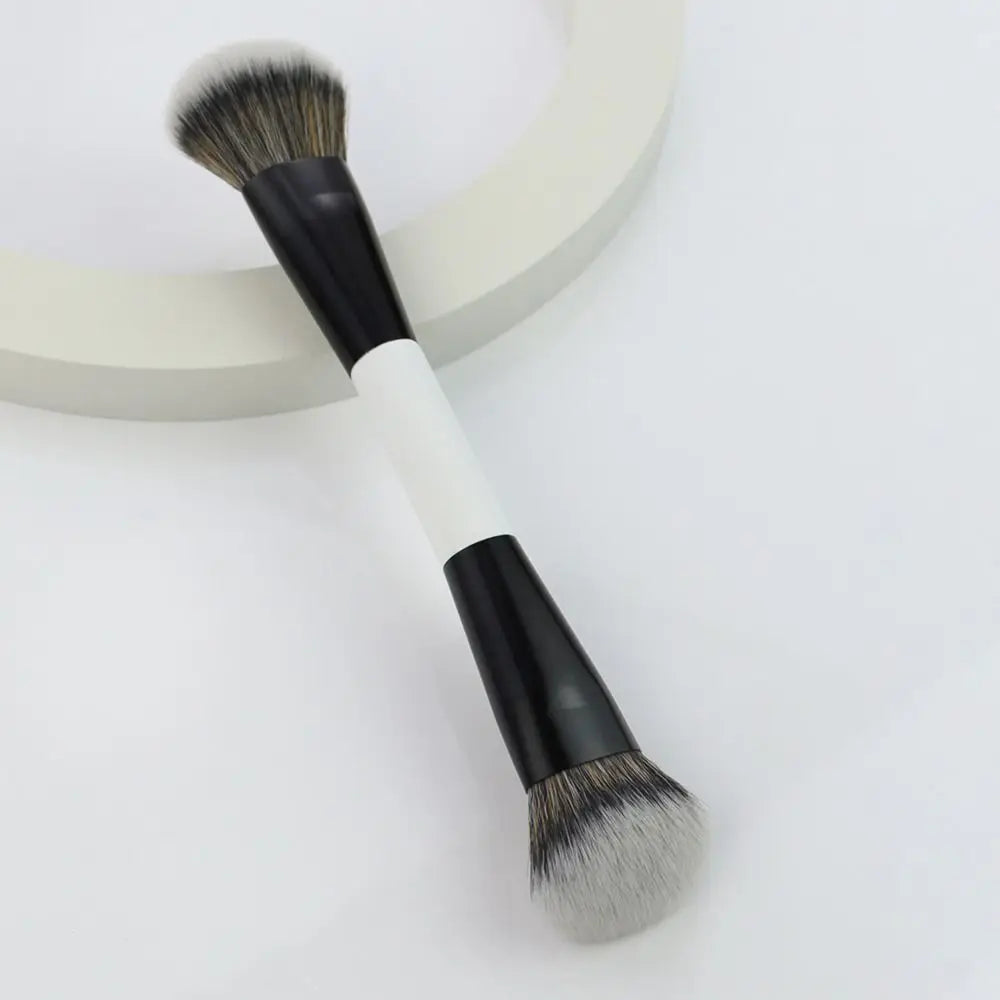 Dual-Ended F4 Contour Face Brush Multi-purpose High Coverage Eyeshadow Concealer Brushes Cosmetic Beauty Makeup Brushes