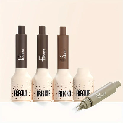 Freckle Stamp Makeup Pen Waterproof, Natural Look Dot Freckles, Long Lasting, Sweatproof, Beginner Friendly