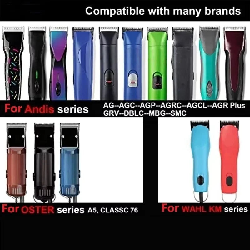 3F 4F 5F 7F 9# 10# 30# 40# 50# Professional Pet Dog Clipper Blade Fit Most Andis,Oster A5,wahl KM Clippers animals Clippers
