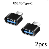 Typec Black 2pcs