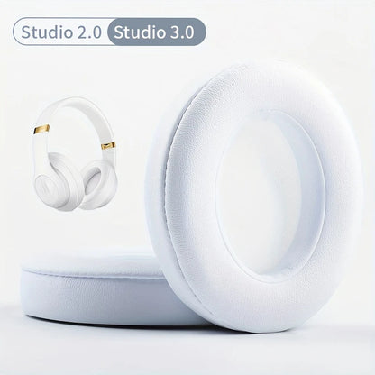For Beats Studio 2 Studio 3 Replacement Earpads Protein Leather and Memory Foam Headphone Ear Covers Ear Pad Cushion Replacement
