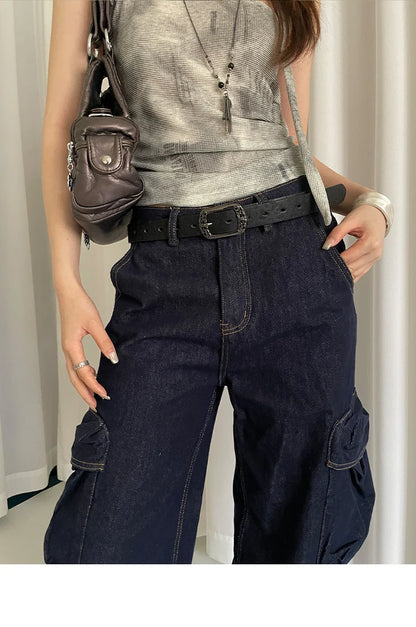 Retro Ethnic Style Butterfly Printed Red Belt For Women New In 2025 Versatile Belt With Jeans Belt Decoration