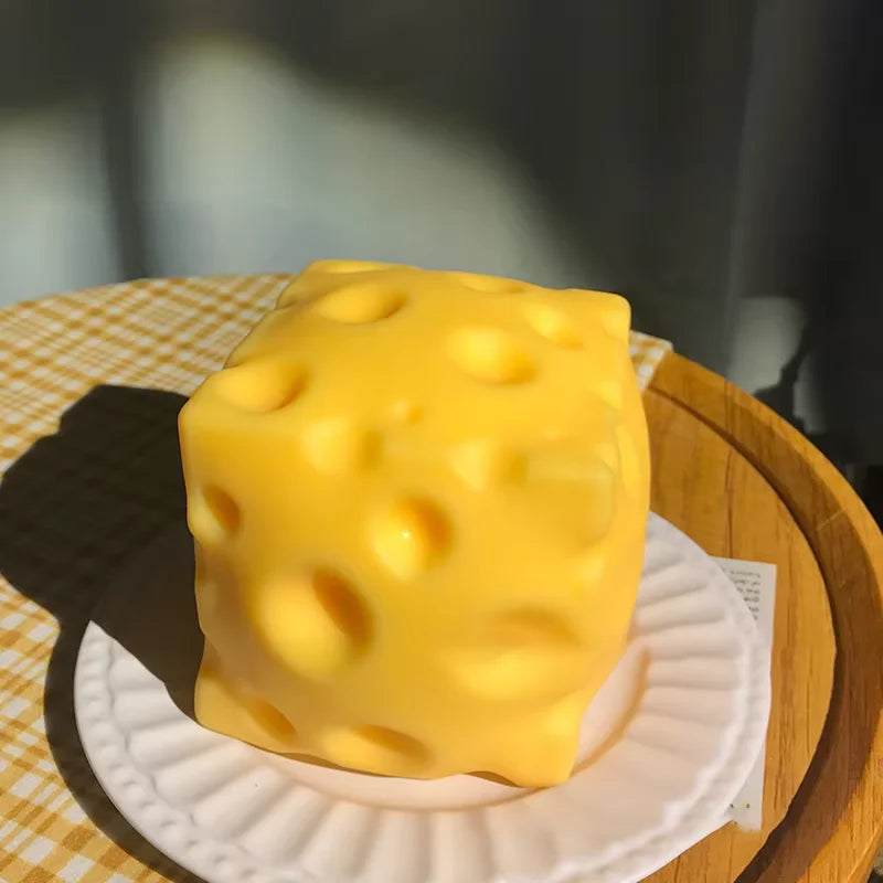 Hot Fruit Stress Ball Squishy Squeeze Ball Squishy Cheese Peanut Soft Block Feel Fidget Toy ASMR Sensory Anti Stress Ball Adults