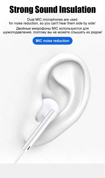 Original Type C In-Ear Earphones For Xiaomi 17 Pro Max 15T 14T Redmi Note 15 14 12 13 Ultra Poco X7 F7 Pro Headset Wired Earbuds