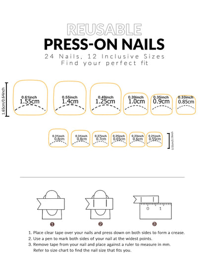 48pcs French black border hand and foot armour Glossy fake toenails fully covered with nude spring break toenails for women's na