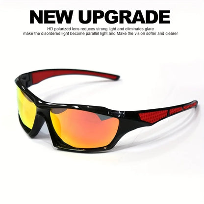 1/3PCS Sports Polarized Sunglasses for Men Lightweight Night Vision Male Shades Cycling Driving Fishing Fashion Mirror Sunglass