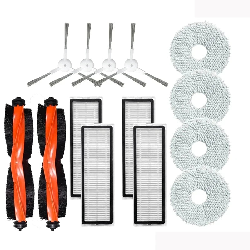 Compatible For Xiaomi Robot Vacuum X20+ / X20 Plus Replacement Parts Accessories Main Side Brush Hepa Filter Mop Cloth Dust Bag