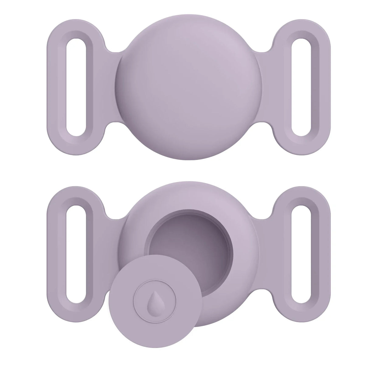 Waterproof Silicone Cover For Apple Airtag Case Double Ear Dog Cat Collar GPS Finder Protective Cases For Apple Air Tag Tracker