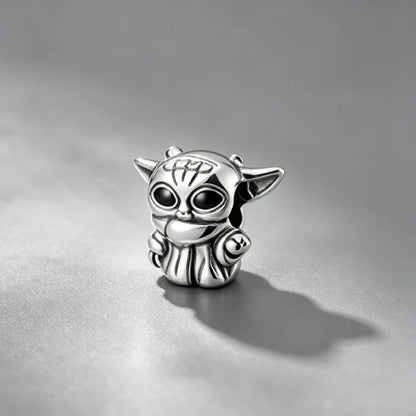 Disney 2026 Charms for Bracelet 925 Sterling Silver Darth Vader Grogu Beads Pendant DIY Jewelry Making Gift for Women Men Fans