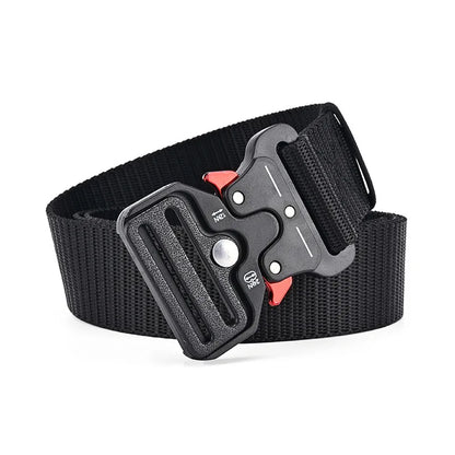 1 Pcs Outdoor Mountaineering Multifunctional Tactical Nylon Canvas Woven Trouser Belt