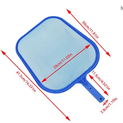 Leaf Rake Mesh Frame Net Skimmer Cleaner Swimming Pool Spa Tool