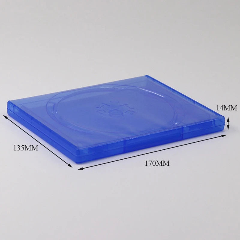 Blue Replacement Game Cases OEM Box for PS5 PS4 Pro Slim CD Discs Storage Bracket Box Upgrade Version