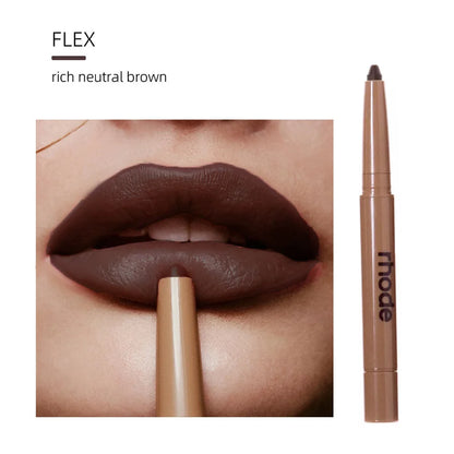 Rhode Skin Peptide Lip Shape Pen Lip Liner Long Lasting Lip Tint Pencil Pen Makeup Lipstick Powder Blusher Gloss Makeup Lipliner