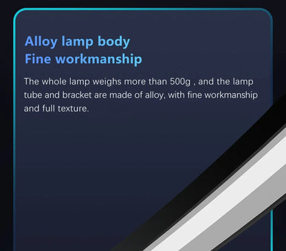 Youpin LYMAX Computer Monitor Table Lamp Curved Screen Desk Lamp Dimming Eye-Care Sound-sensitive Music Hang Gaming Light pro