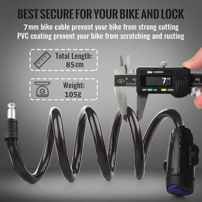 DOMEN Bicycle  Anti-Theft Chain Lock Bike Portable Metal Steel With 2Keys Safety Lock Motorcycle Bike Lock Bicycle Accessories