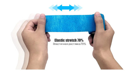 3/15/30/48Pcs Black Sport Self Adhesive Elastic Bandage Wrap Tape Elastoplast For Knee Support Pads Finger Ankle Palm