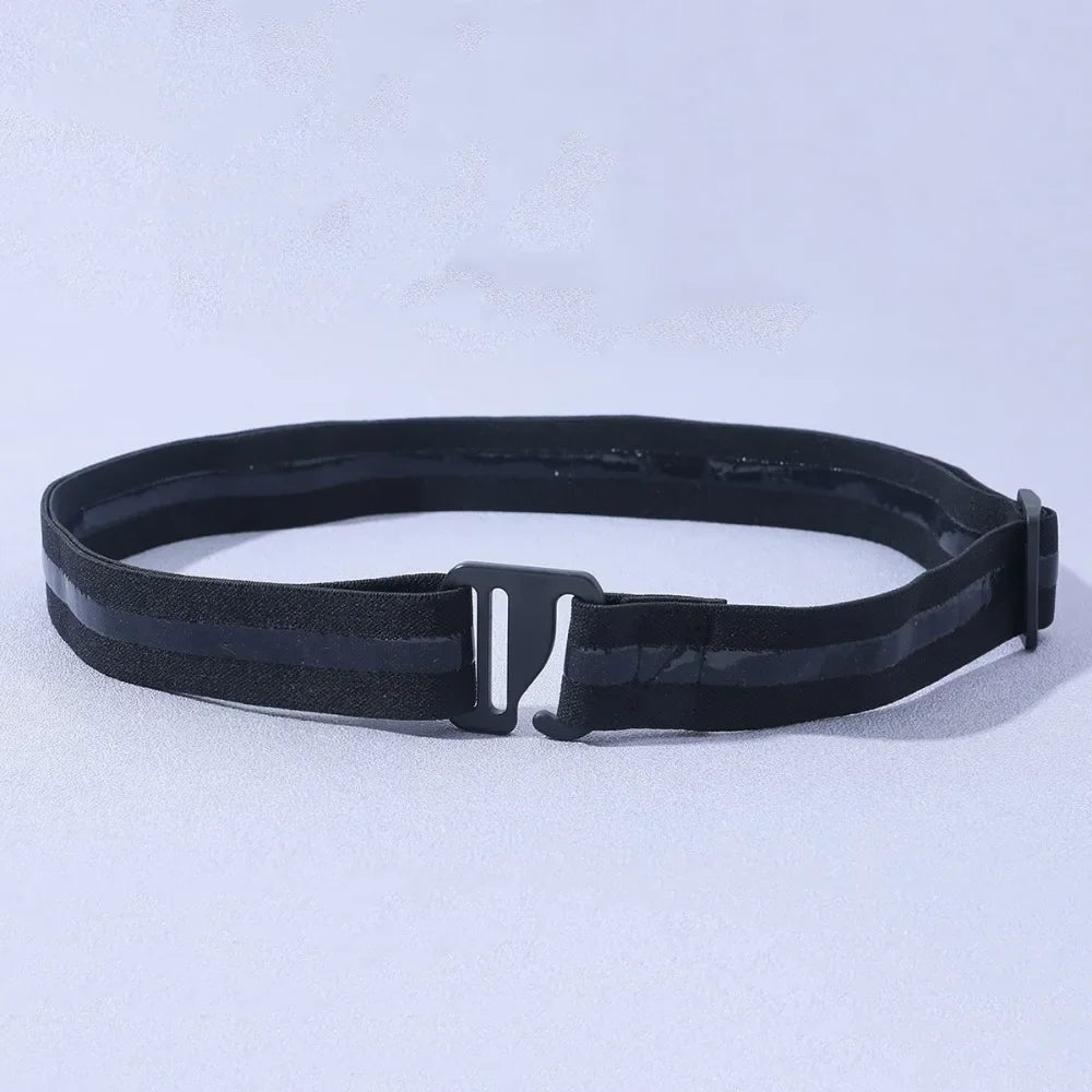 Men'S Nylon Shirt Stays with Anti-Slip Elastic Grip and Adjustable Buckle - Non-Textile Weaved Shirt Holder Straps